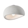 Dekoracyjny nowoczesny biały plafon lampa sufitowa designerski styl owalna STONE DN426-40C Step Into Design